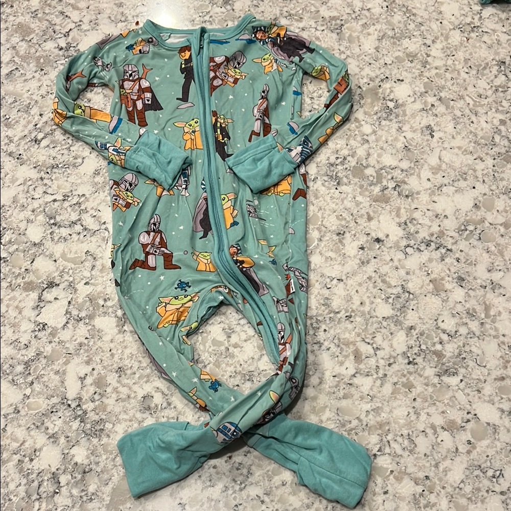 Little Sleepies Star Wars Zippie 12-18 months